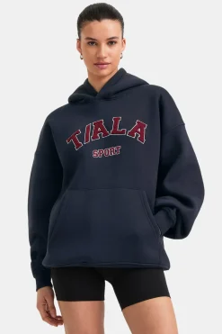 Oversized Club Hoodie - Midnight Blue