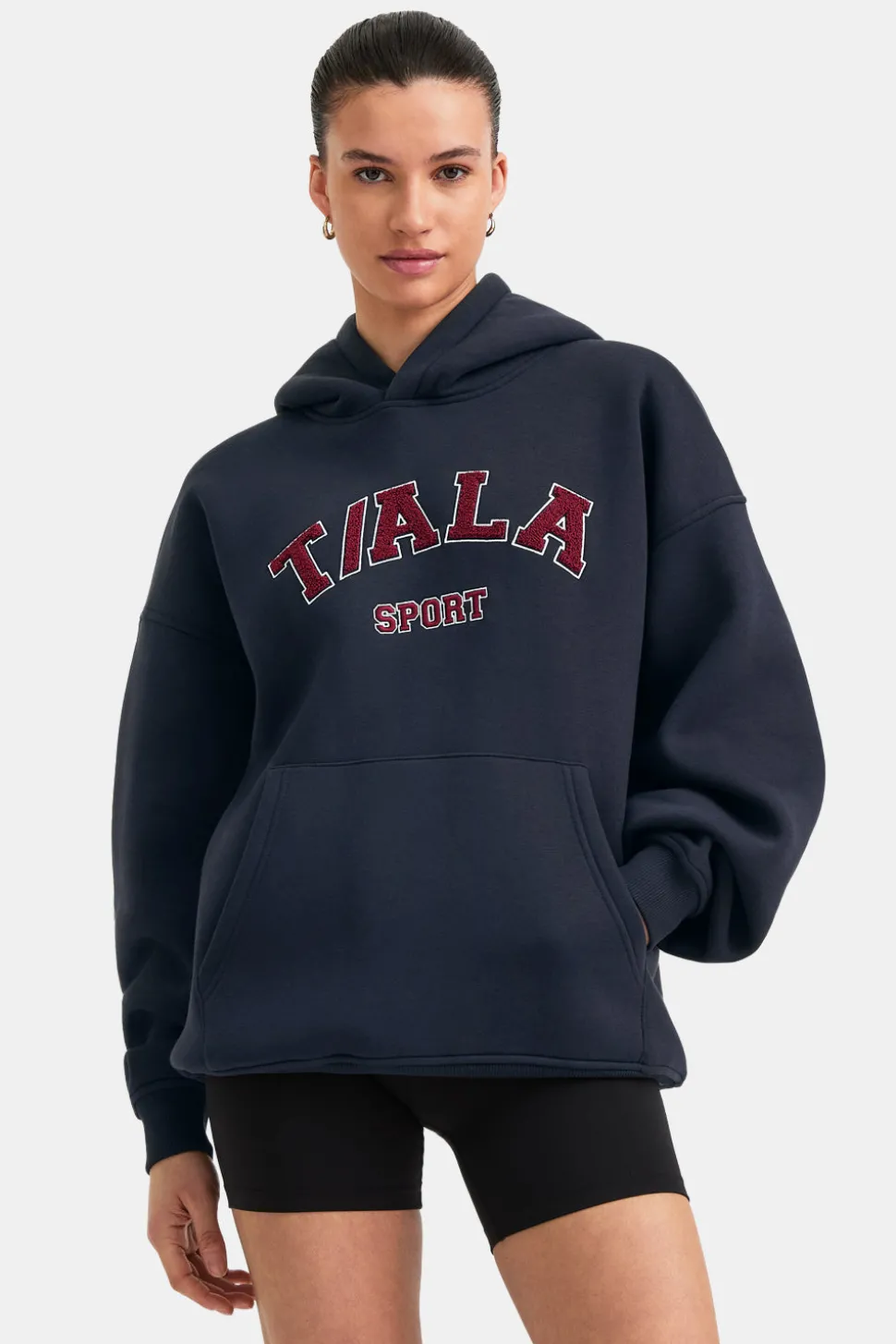 Oversized Club Hoodie - Midnight Blue