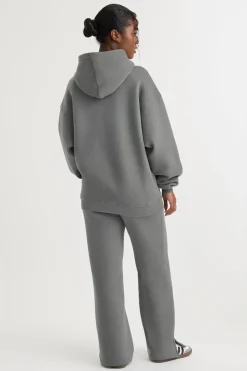 Oversized Club Hoodie - Slate Grey