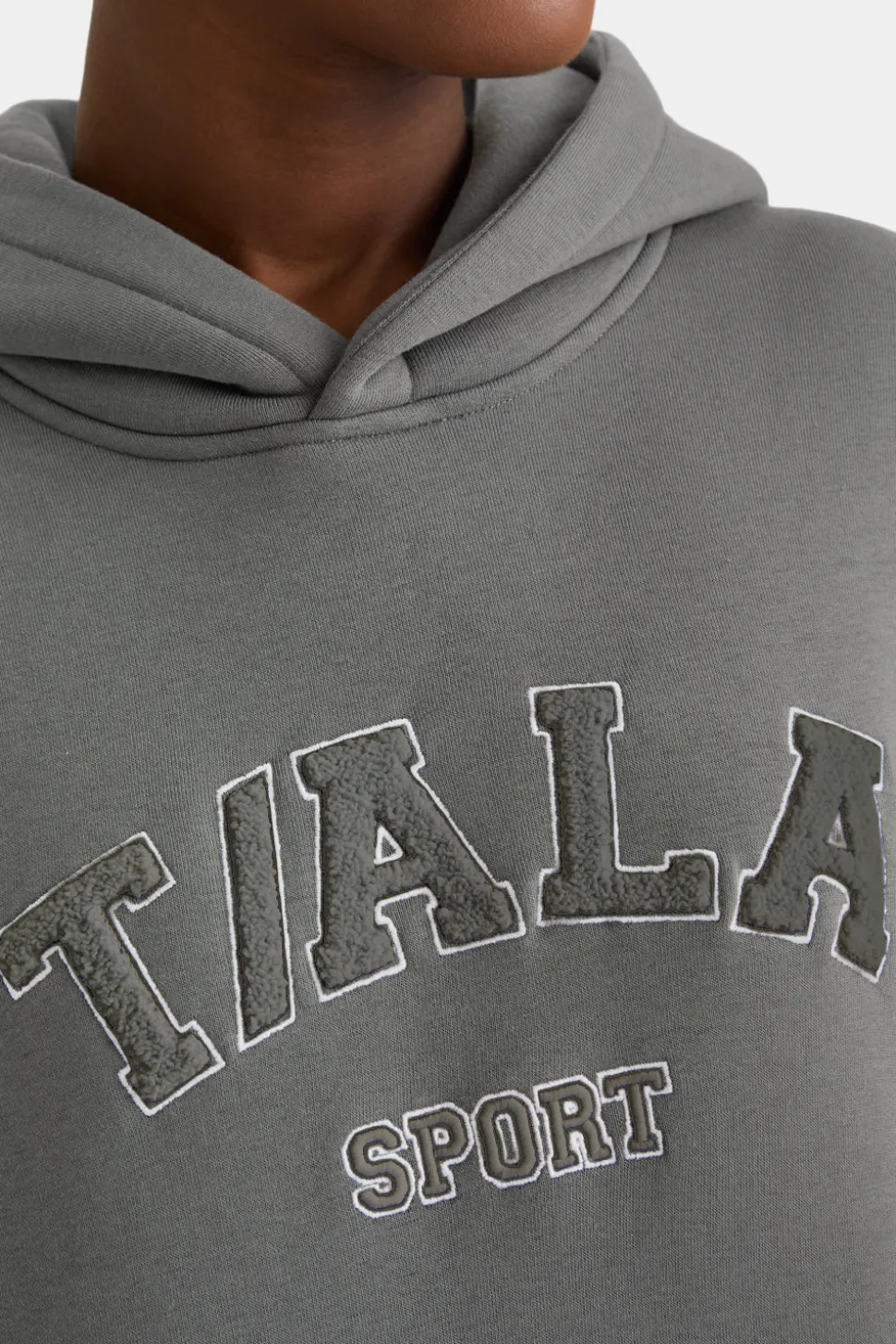 Oversized Club Hoodie - Slate Grey