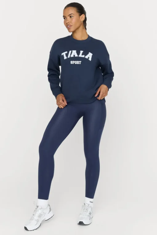 Oversized Club Sweatshirt - Navy