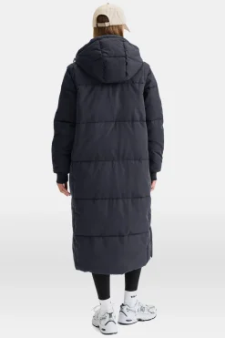 Polar Long Line Multiway 4-In-1 Puffer Coat - Black