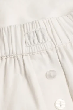 Poplin Short - Coconut Milk