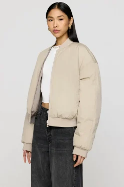 Reversible Girlfriend Bomber Jacket - Pebble And Truffle