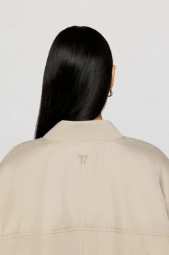 Reversible Girlfriend Bomber Jacket - Pebble And Truffle