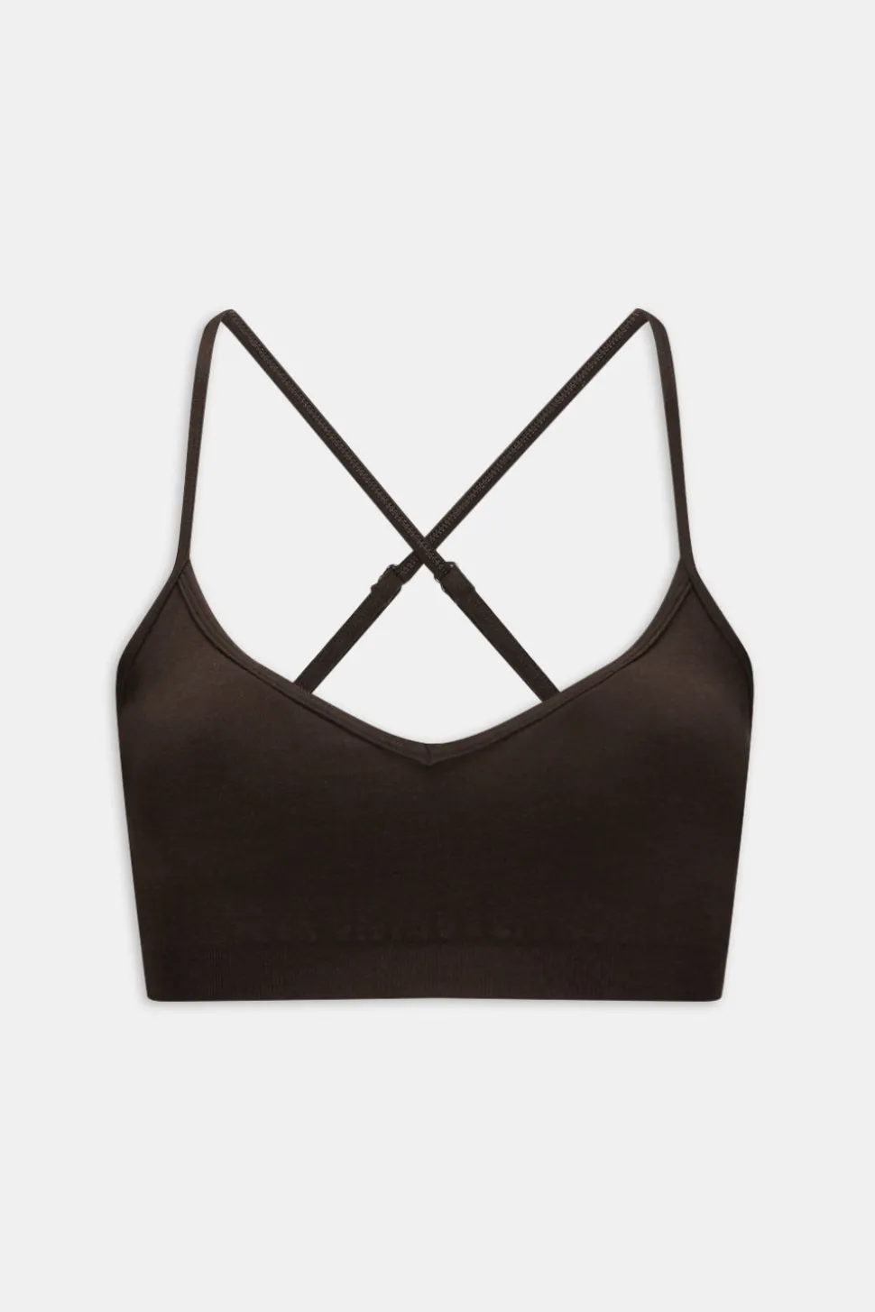 Sculpt Seamless Cross Back Sports Bra - Americano