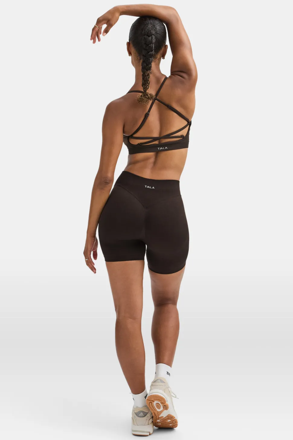 Sculpt Seamless Cross Back Sports Bra - Americano