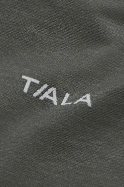 Sculpt Seamless Halter Tank - Dark Olive Marl