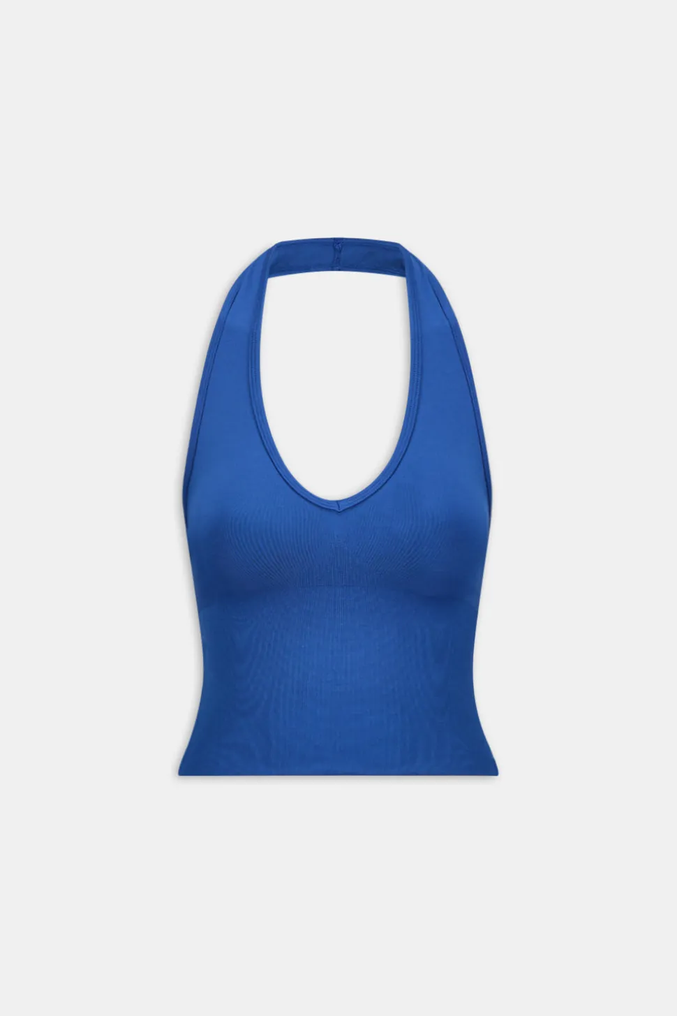 Sculpt Seamless Halter Tank - Cobalt Blue