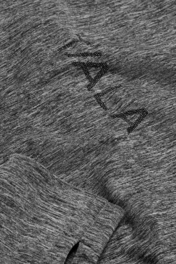 Sculpt Seamless Longline Jacket - Charcoal Marl