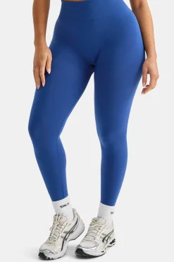 Sculpt Seamless Scrunch Legging - Cobalt Blue