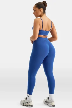 Sculpt Seamless Scrunch Legging - Cobalt Blue