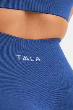 Sculpt Seamless Scrunch Legging - Cobalt Blue