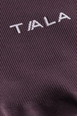 Sculpt Seamless Scrunch Legging - Plum Marl