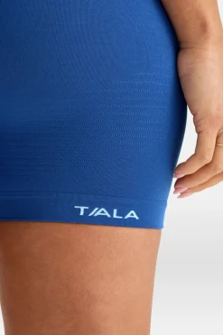 Sculpt Seamless Scrunch Shorts - Cobalt Blue