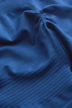 Sculpt Seamless Scrunch Shorts - Cobalt Blue