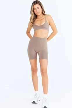 Sculpt Seamless Scrunch Shorts - Pebble Marl