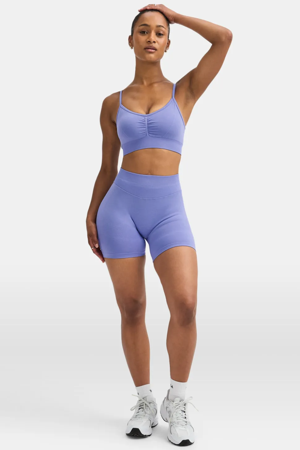 Sculpt Seamless UltraSculpt Shorts - Aster Blue