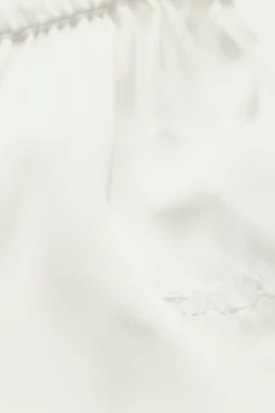 Silky Wide Leg Trouser - Diamond White