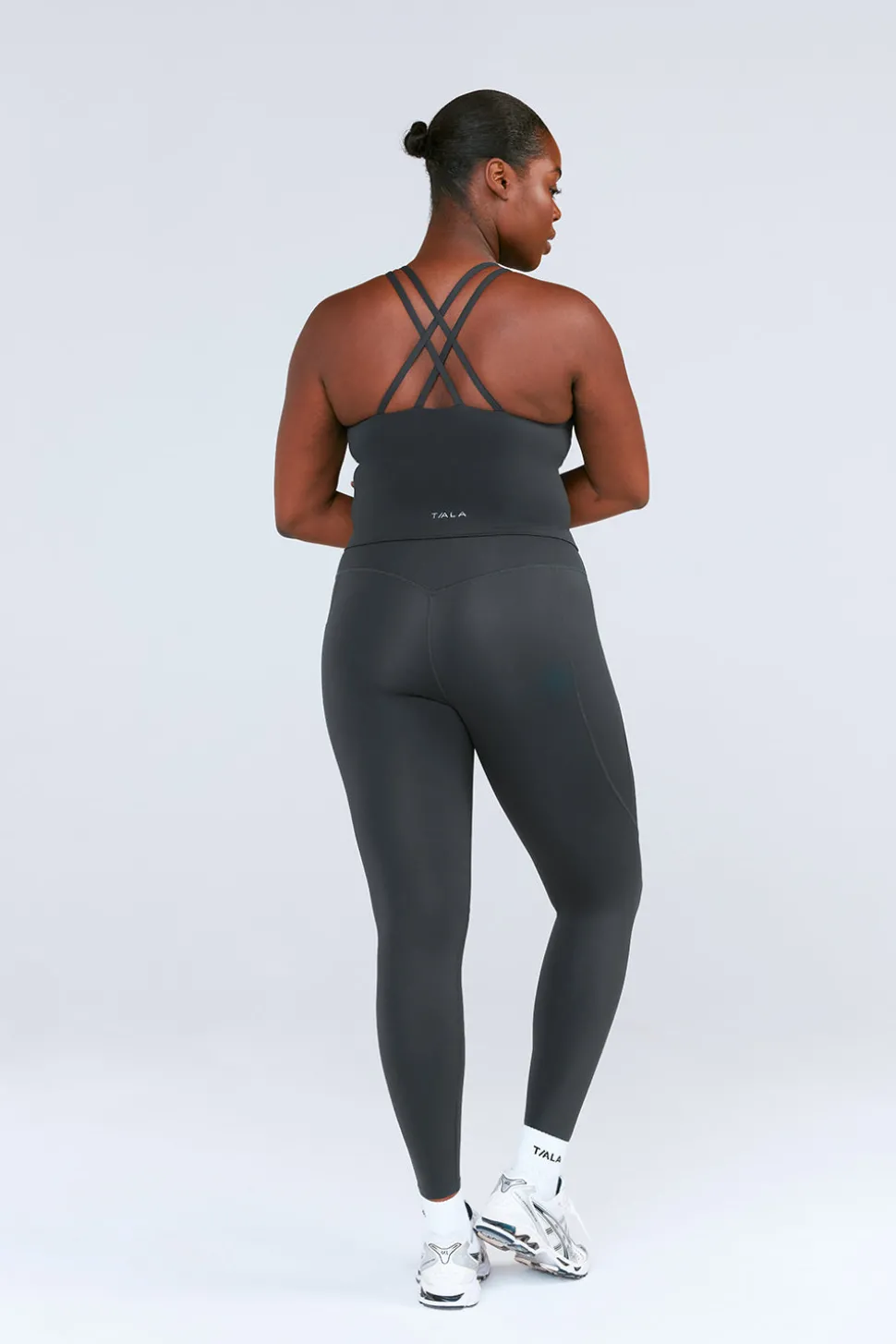 SkinLuxe Built-In Support Strappy Back Cami Top - Deep Teal