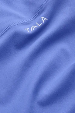 SkinLuxe High V-Waisted Shorts - Iris Blue