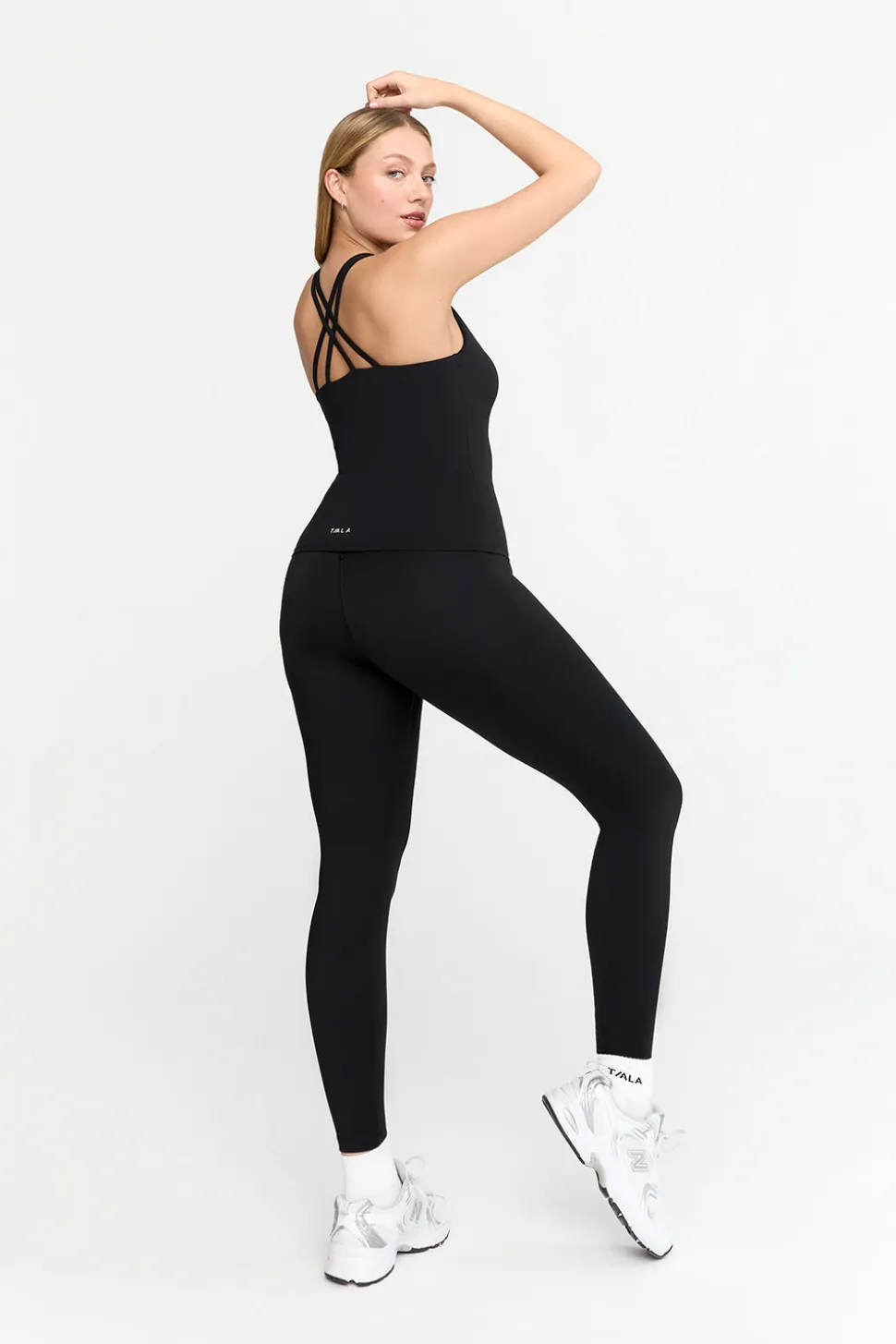 SkinLuxe High Waisted Legging - Shadow Black