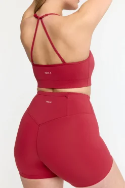 SkinLuxe Multiway Lift Sports Bra - Retro Red