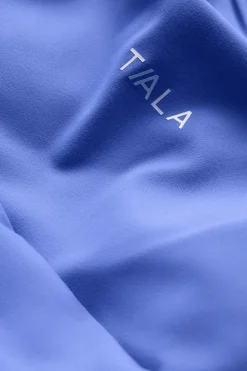 SkinLuxe Scoop Neck Full Length Vest - Iris Blue