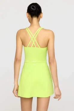 SkinLuxe Side Split Skort - Key Lime