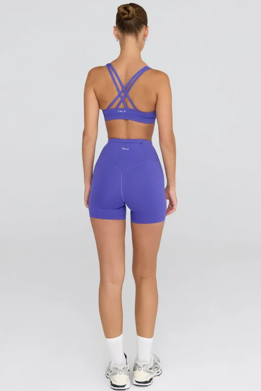 SkinLuxe Tank Sports Bra - Grape