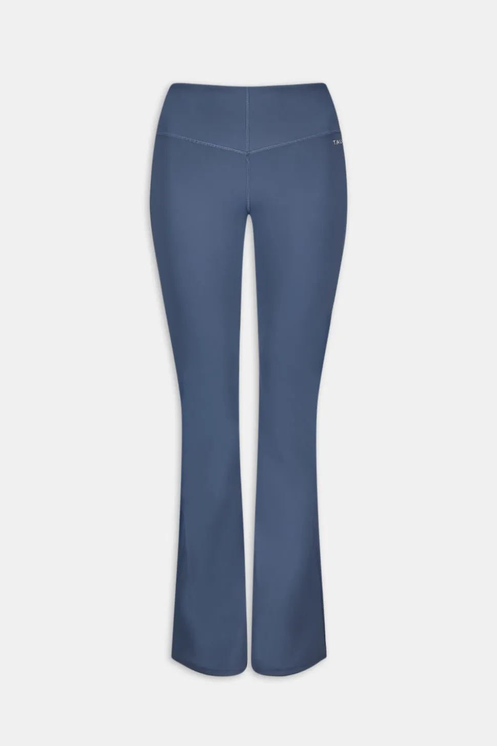 SkinLuxe V-Waist Flared Legging - Vintage Blue