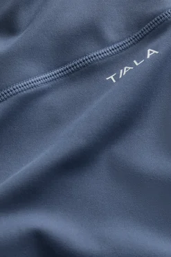 SkinLuxe V-Waist Flared Legging - Vintage Blue