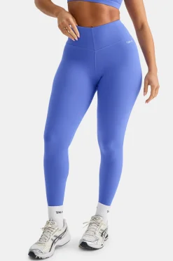 SkinLuxe V-Waist Legging - Iris Blue