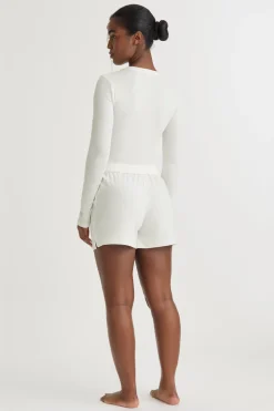 Soft Lounge Cardigan - Coconut Milk