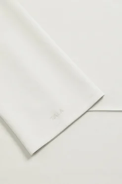 SoftSmart Funnel Neck Sweatshirt - Ecru