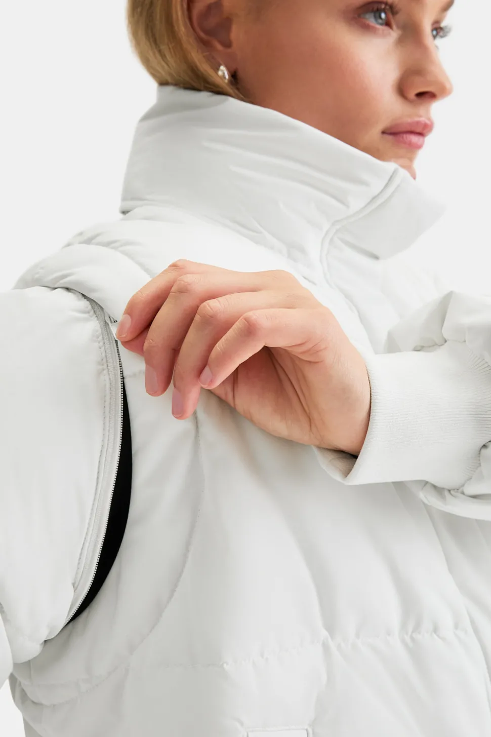 Storm Multiway 3-In-1 Puffer Jacket - Coconut Milk