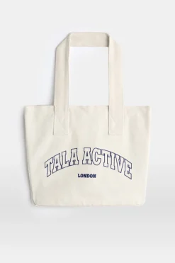 TALA Active Applique Tote Bag - Neutral