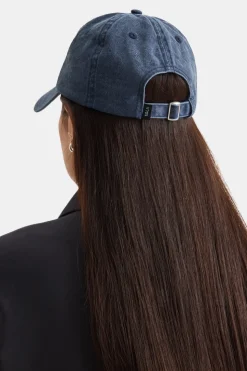 TALA Active Embroidered Cap - Washed Denim