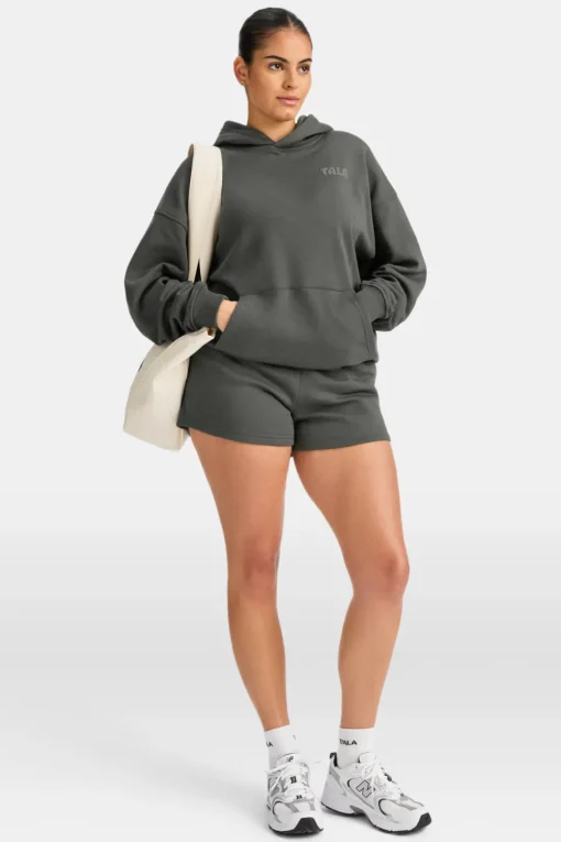 TALA Le Soleil Oversized Hoodie - Dark Olive