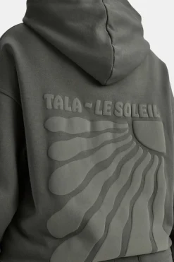 TALA Le Soleil Oversized Hoodie - Dark Olive