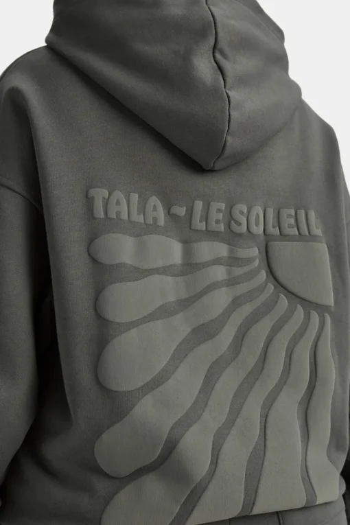 TALA Le Soleil Oversized Hoodie - Dark Olive