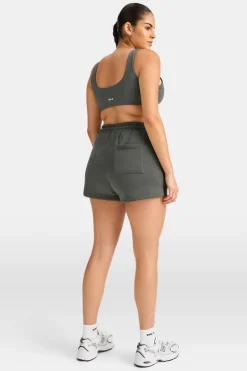 TALA Le Soleil Sweat Shorts - Dark Olive
