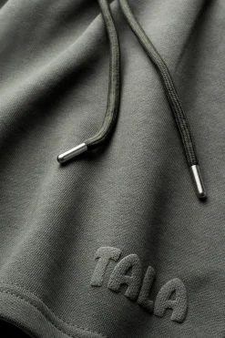 TALA Le Soleil Sweat Shorts - Dark Olive