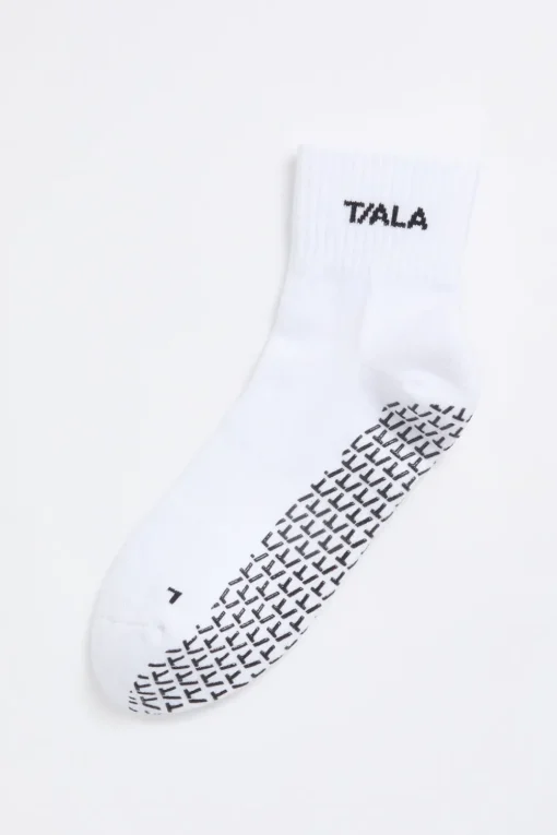 TALA Pilates Grip Socks 2 Pack - White