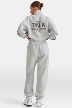 TALA Winter Sports Cuffed Jogger - Grey Marl