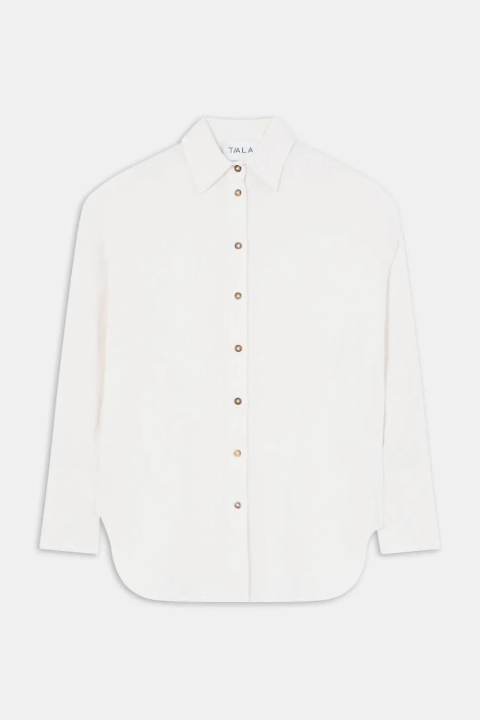 The Essential Linen Shirt - Coconut Milk