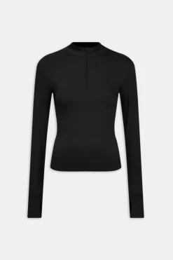 Ultralite Quarter Zip Jacket - Black