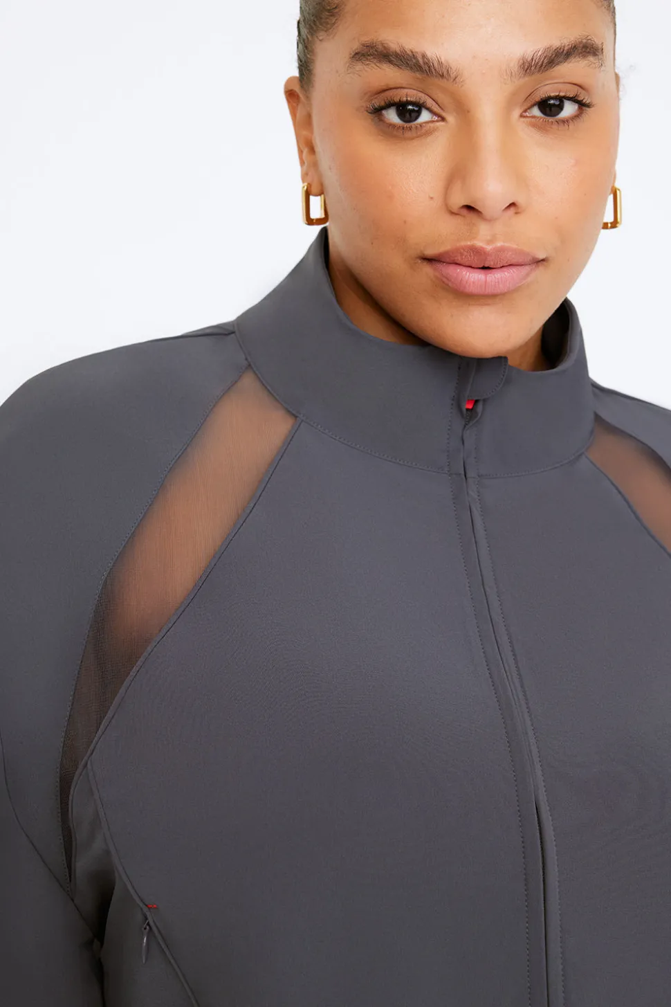 Woven Track Jacket - Graphite