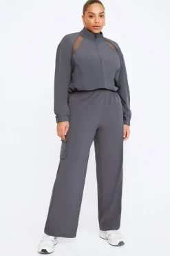 Woven Track Jacket - Graphite