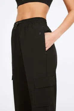 Woven Track Pant - Black